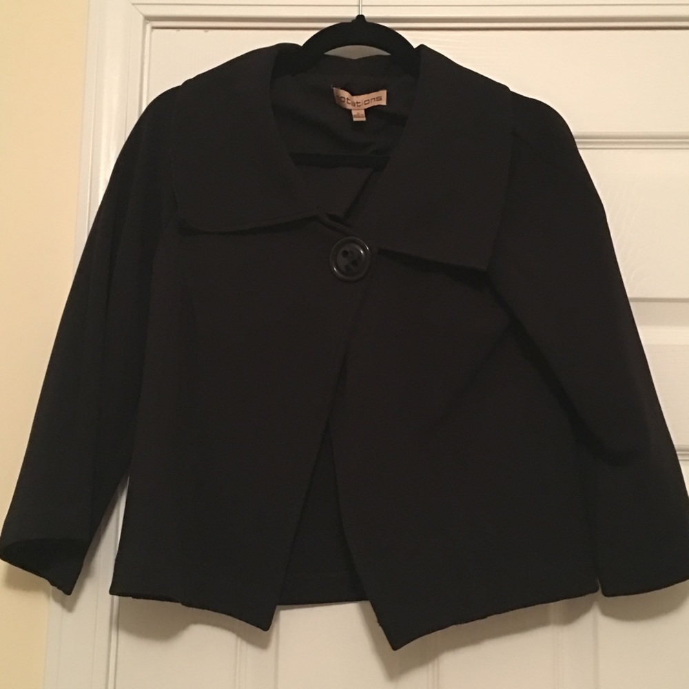 Notations Dress Jacket/Cape